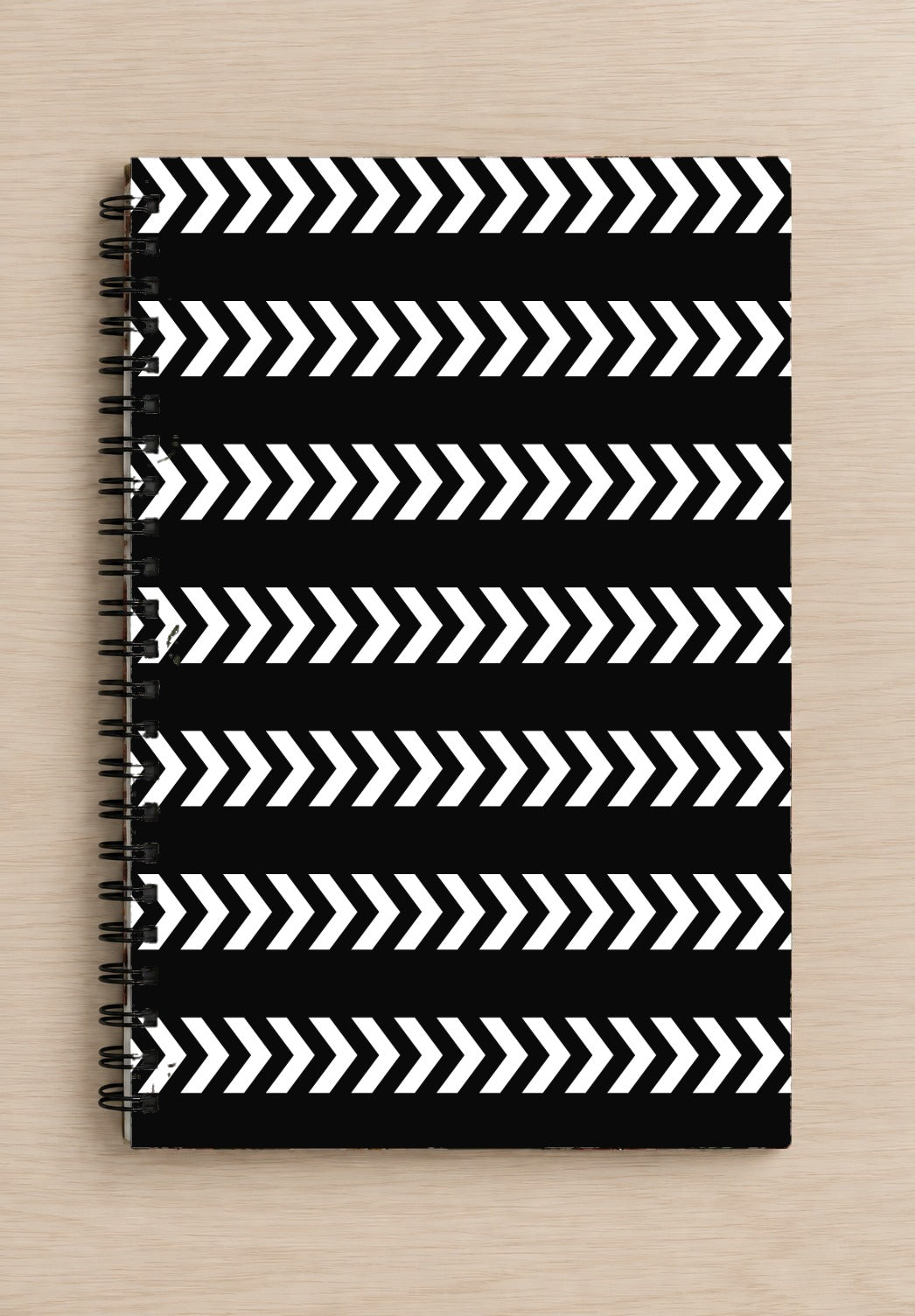 Arrow Black-White Notebook