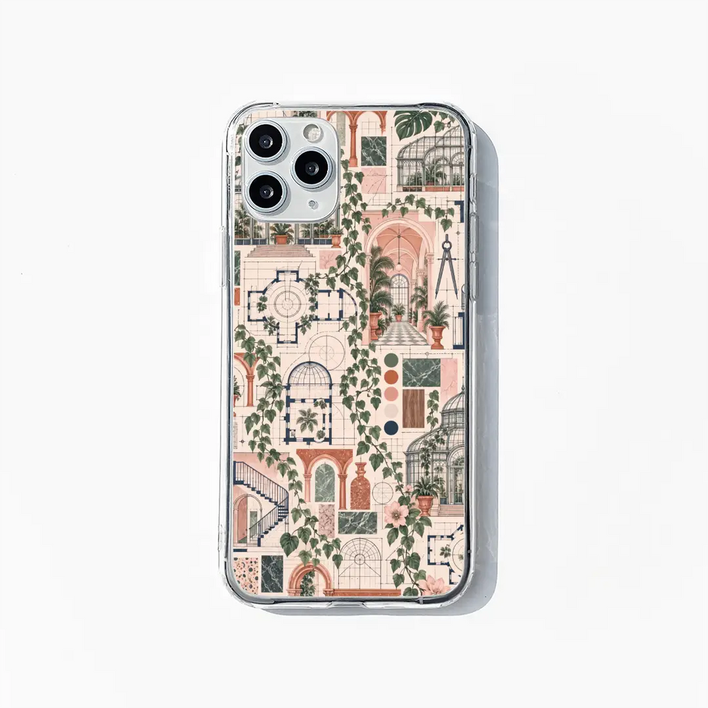 Botanical Structures phone case