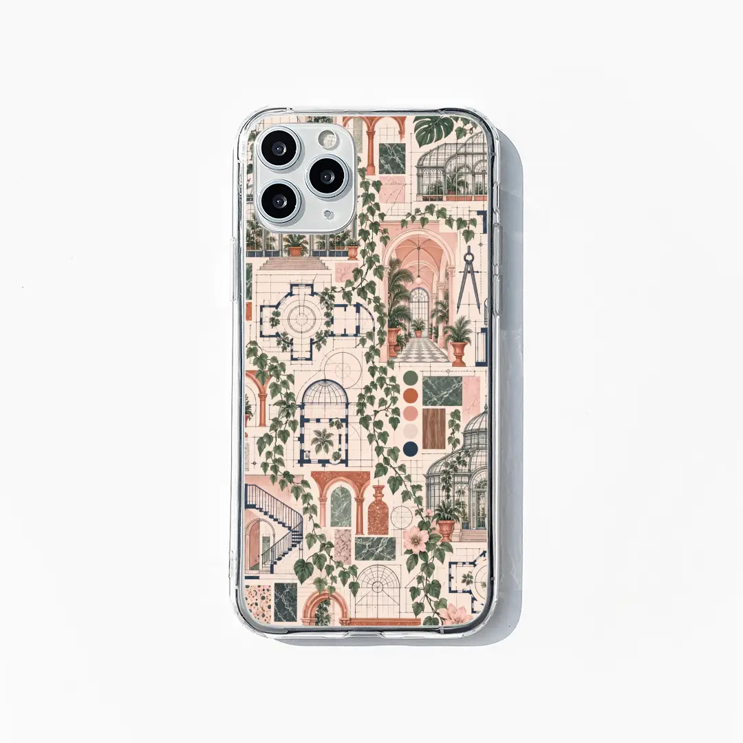 Botanical Structures phone case