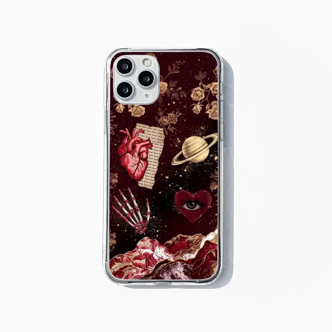 Mystic Burgundy phone case