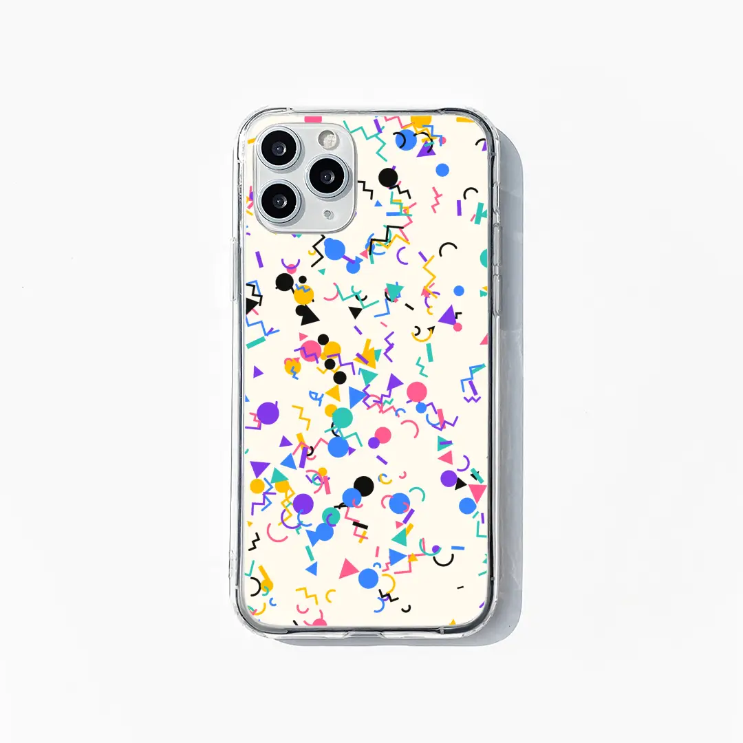 Memphis Confetti phone case