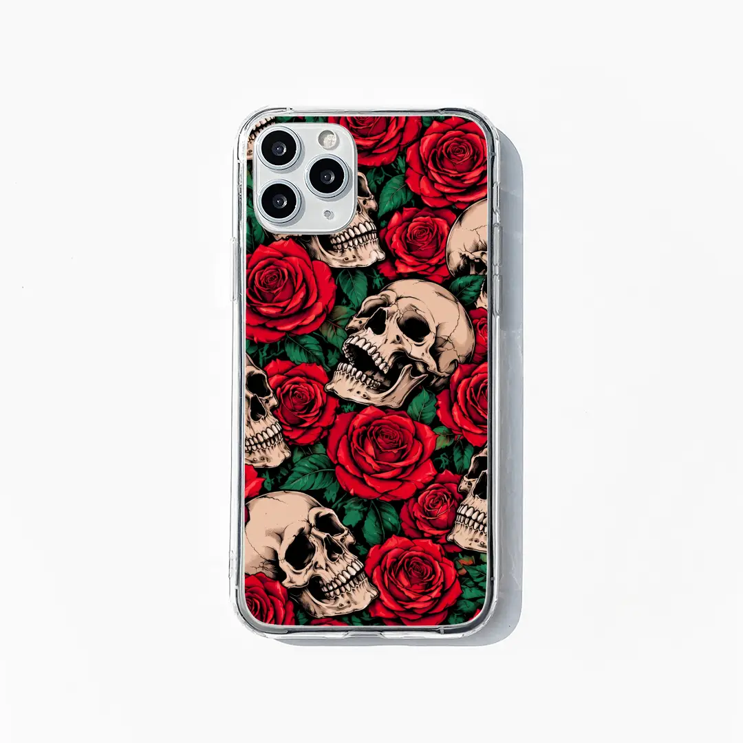 Roses & Bones phone case