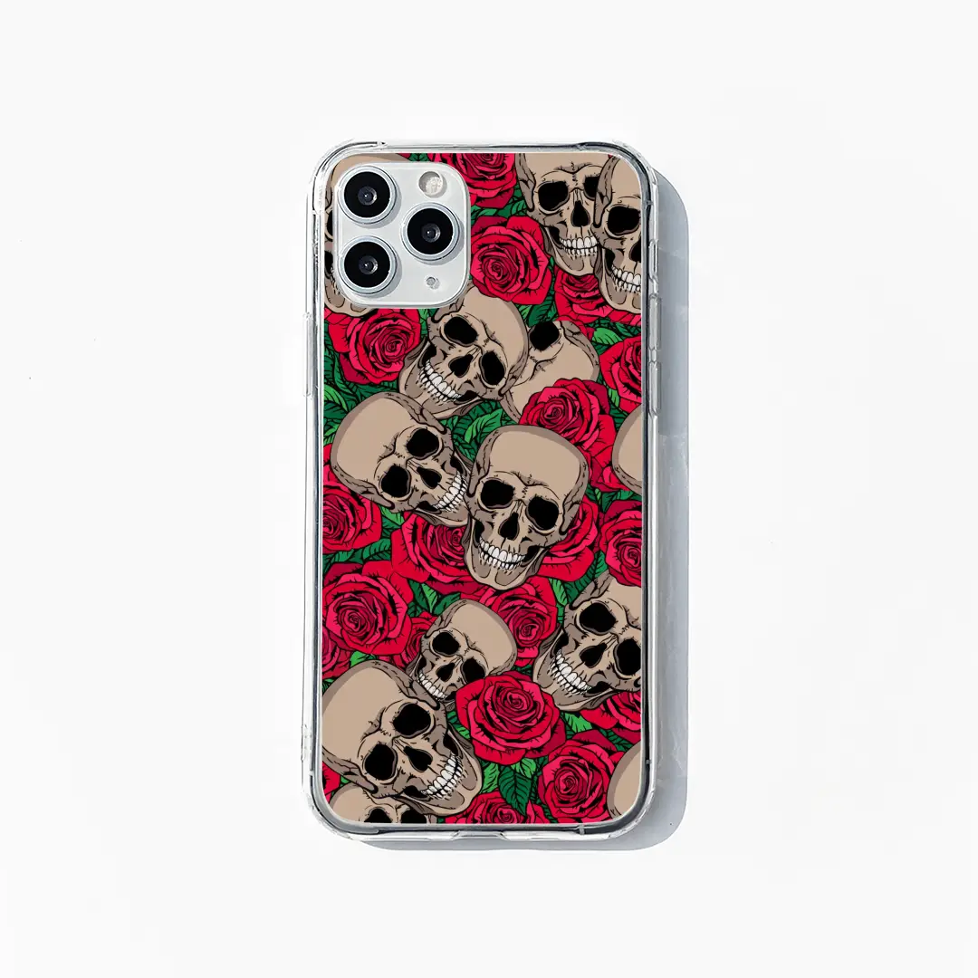 Skulls & Roses phone case