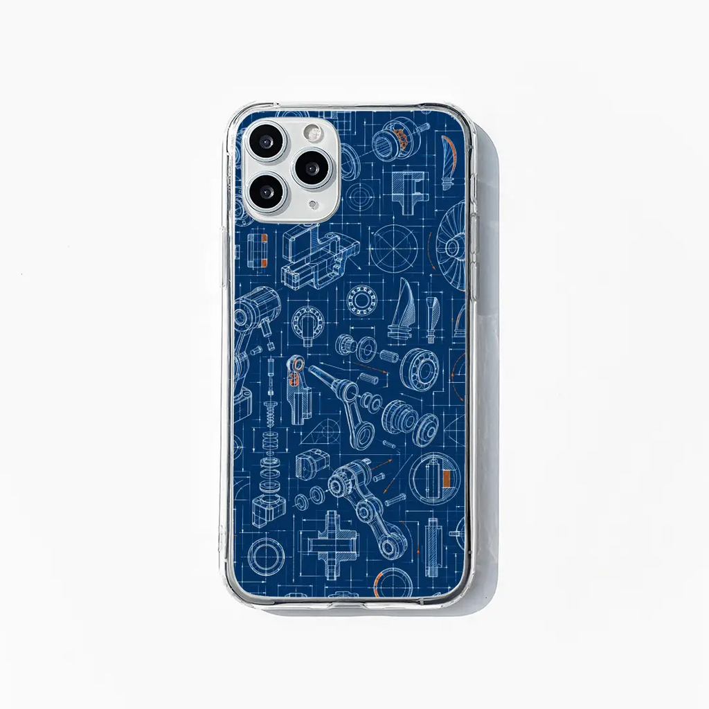 Mechanica Blueprint phone case