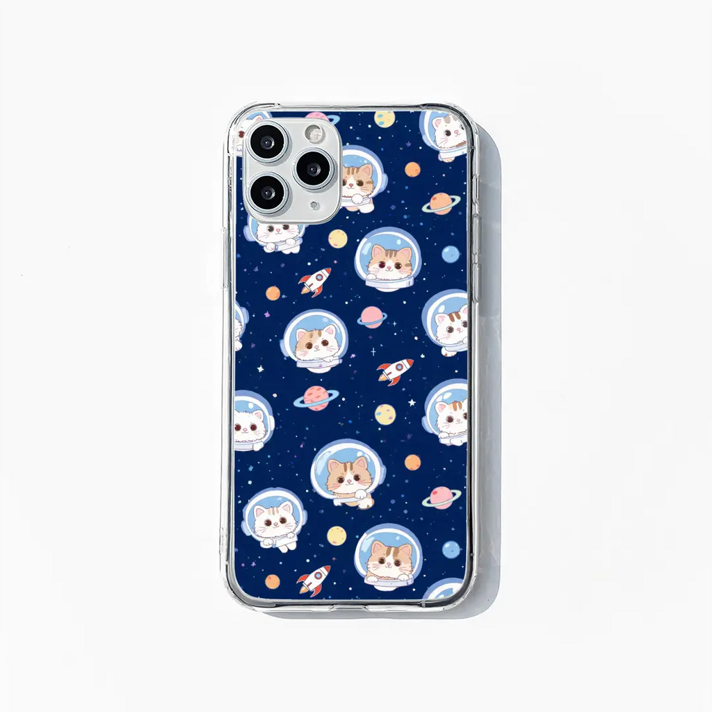 Space Kitties phone case