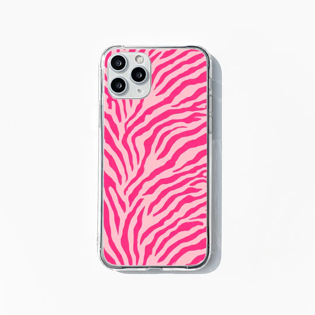 Fuchsia Zebra Phone Case