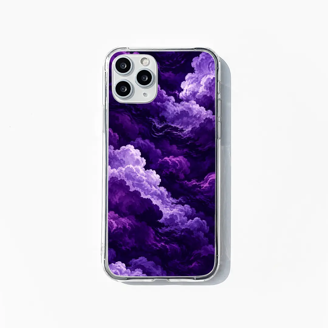 Purple Clouds phone case