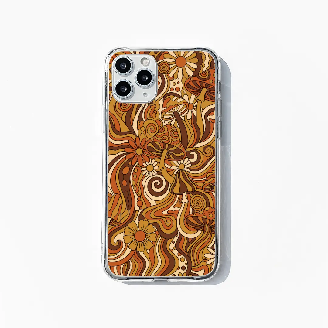 Mushroom Groove phone case