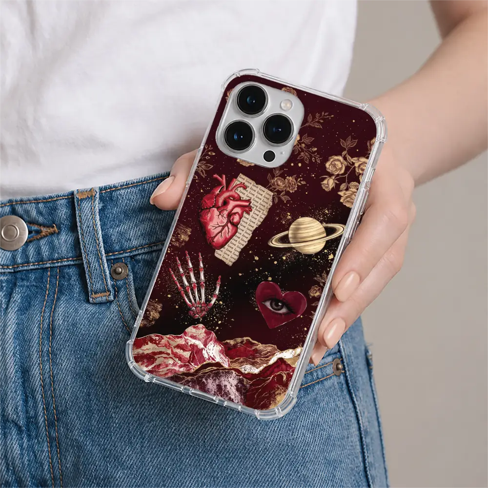 Mystic Burgundy phone case