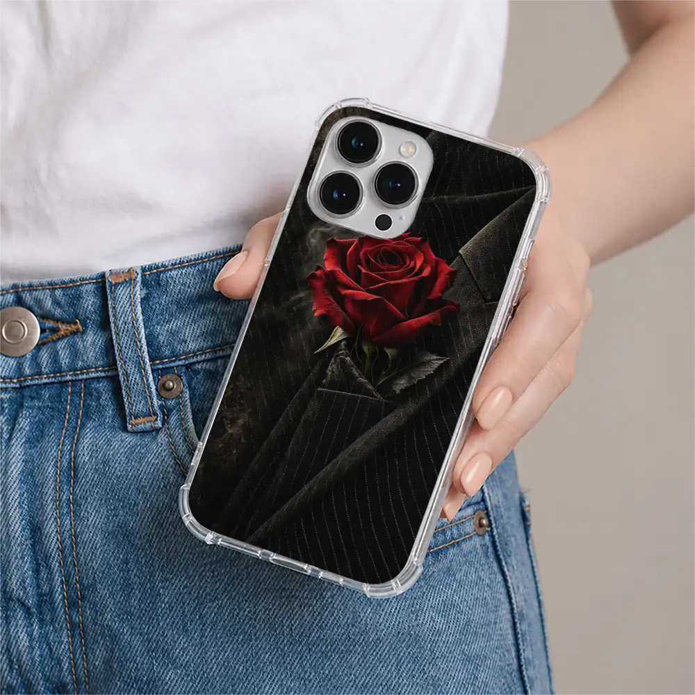 Midnight Rose Phone Case