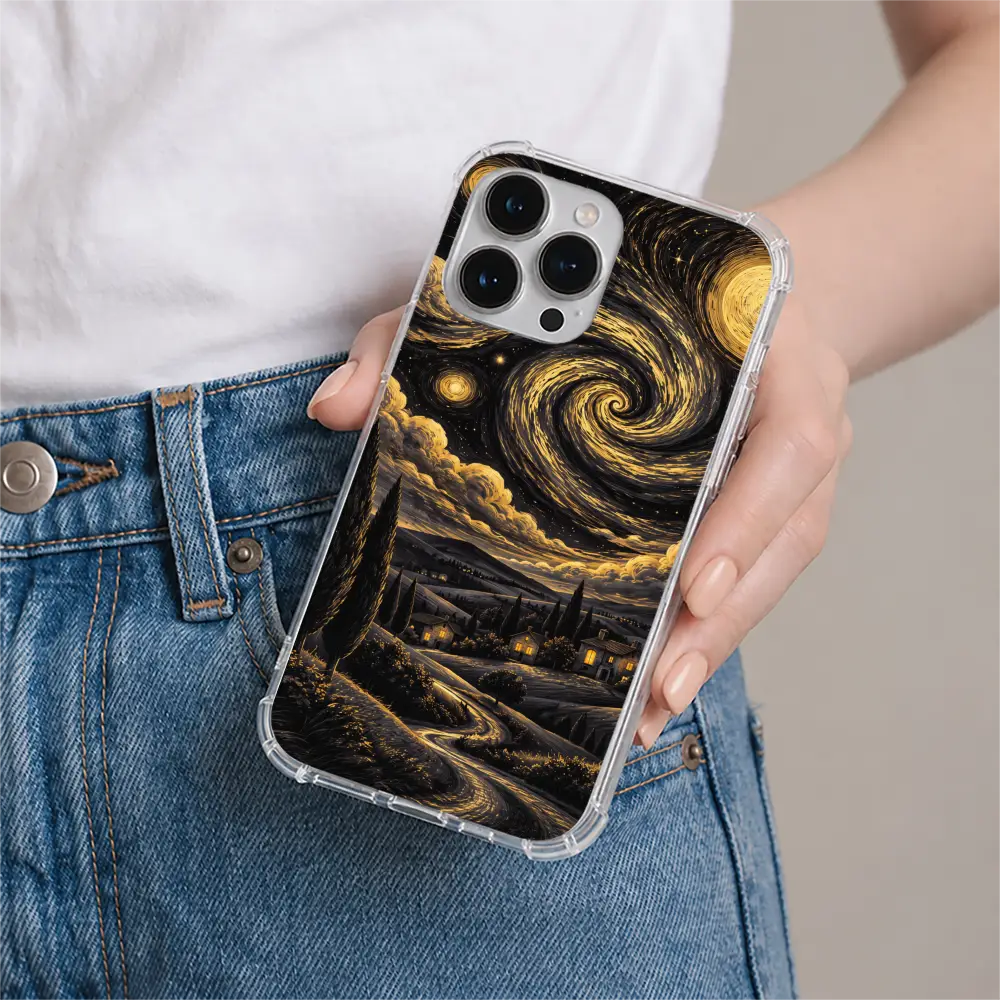 Golden Nocturne phone case