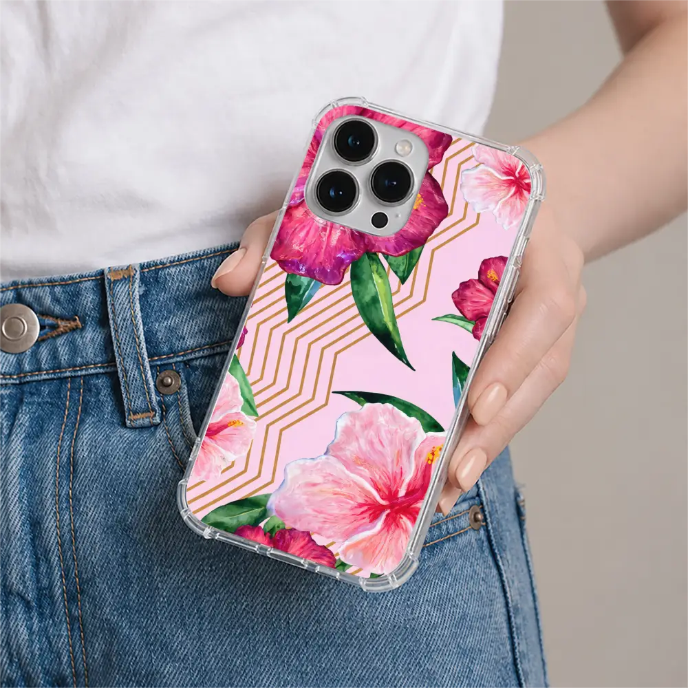 Purple Flowers Phone Case