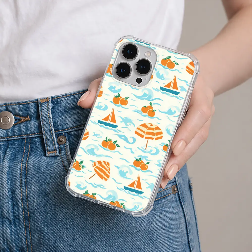 Tangerine Coast phone case