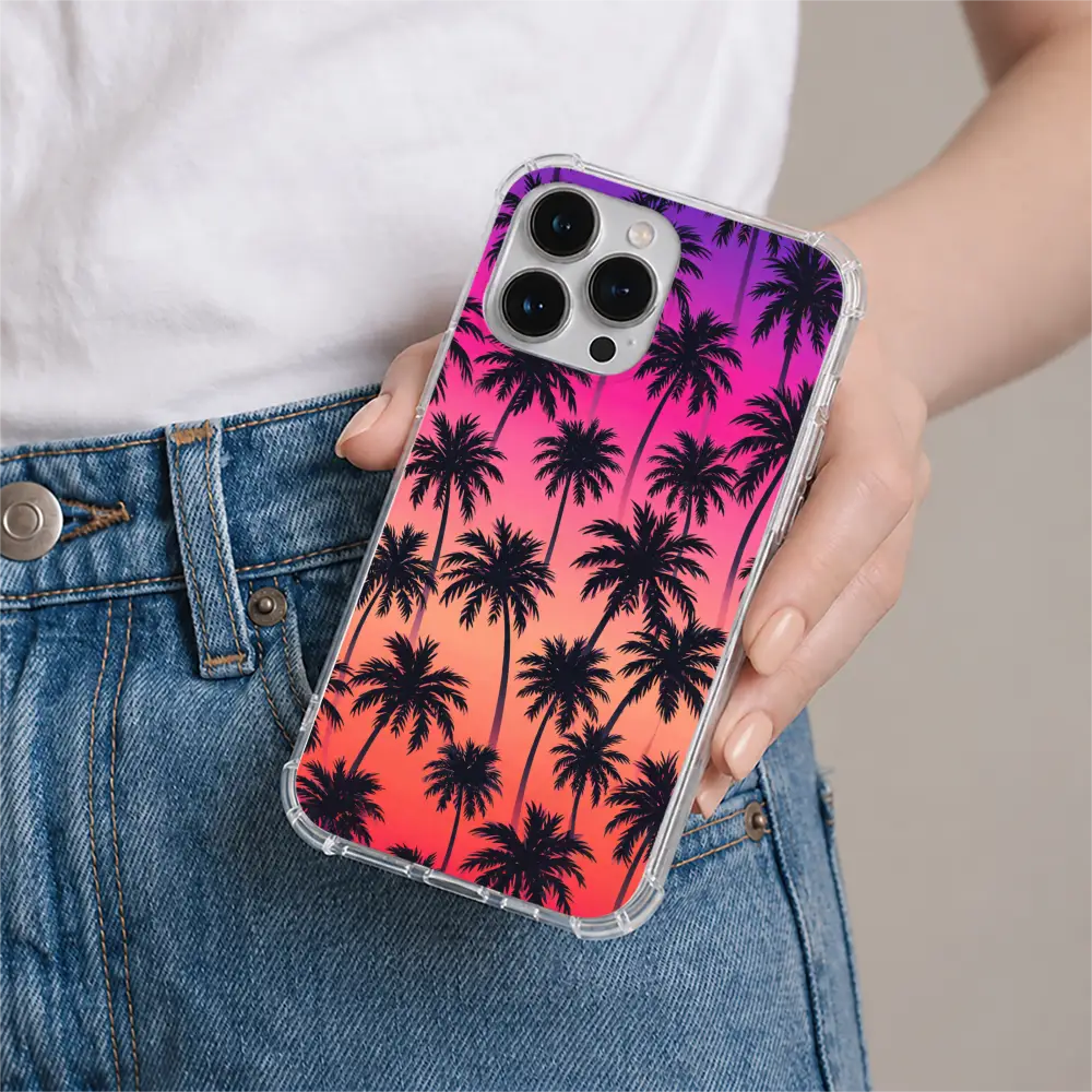 Sunset Palms phone case
