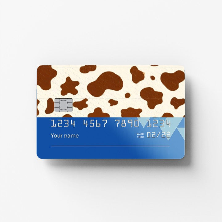 Cocoa Cow Credit Card Sticker