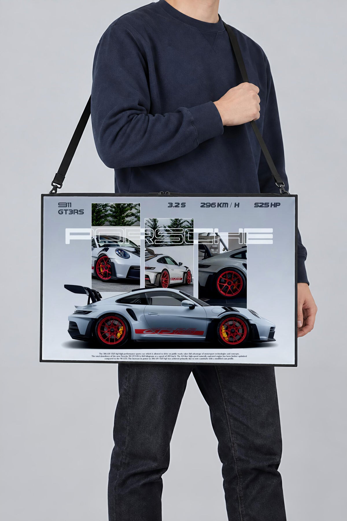 Porsche GT3 RS Art Bag