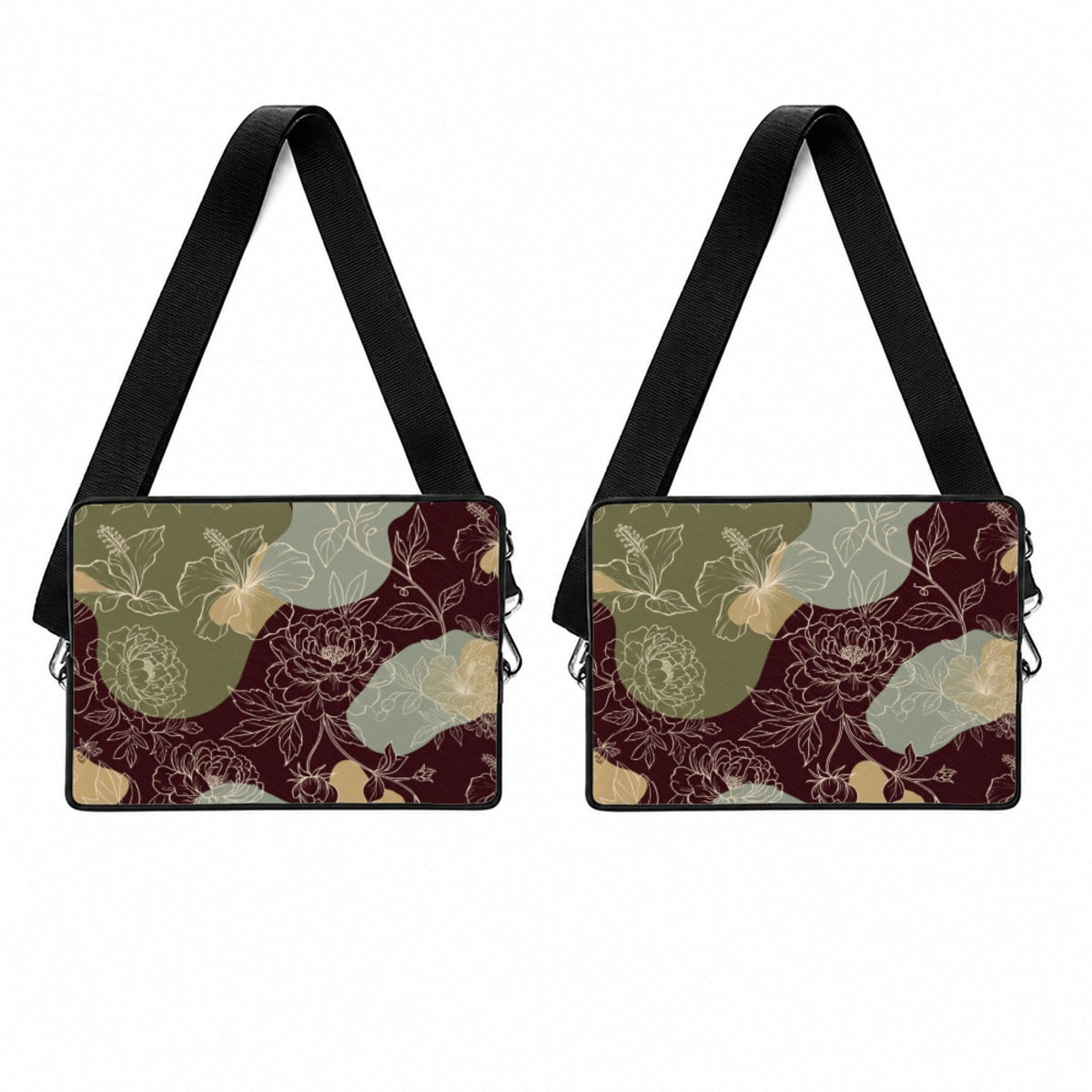 Vintage Bloom Laptop Sleeve - print preview