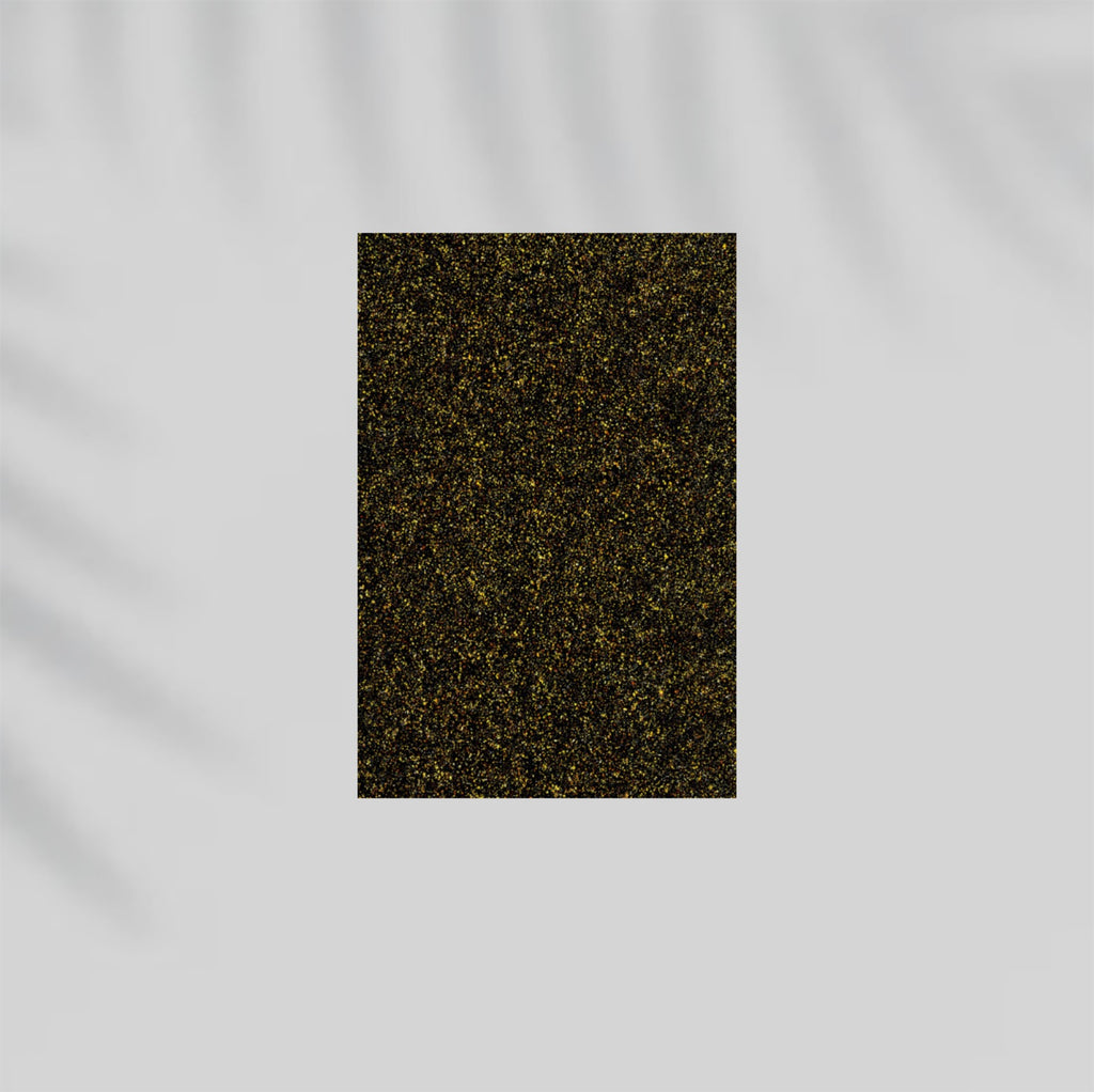 Yellow Glitter Paper Poster