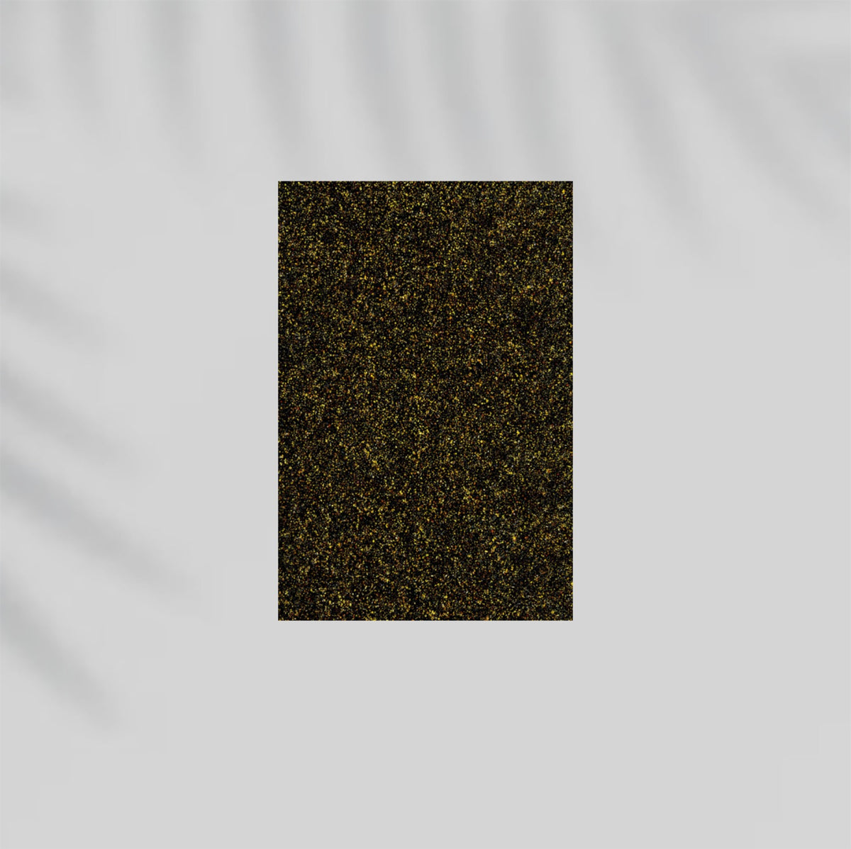Yellow Glitter Paper Poster