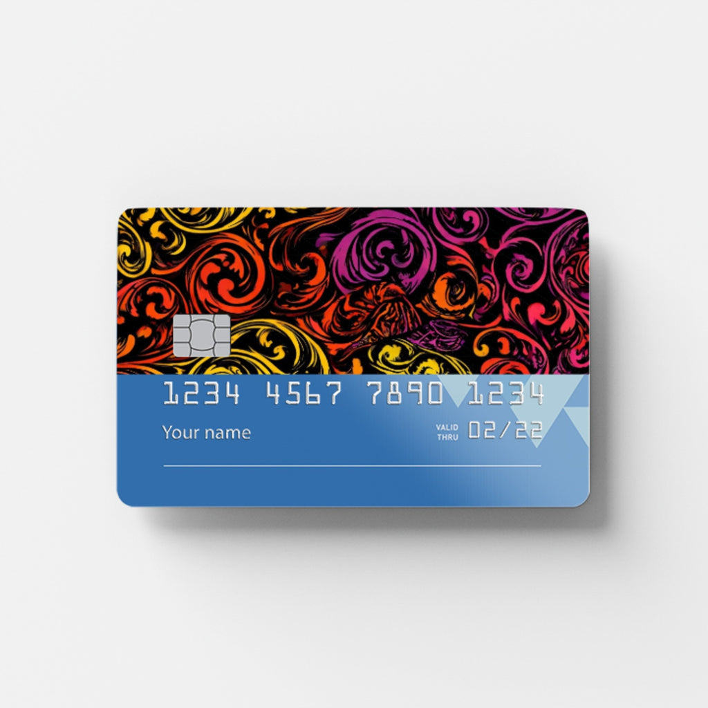 Midnight Carnival Credit Card Sticker