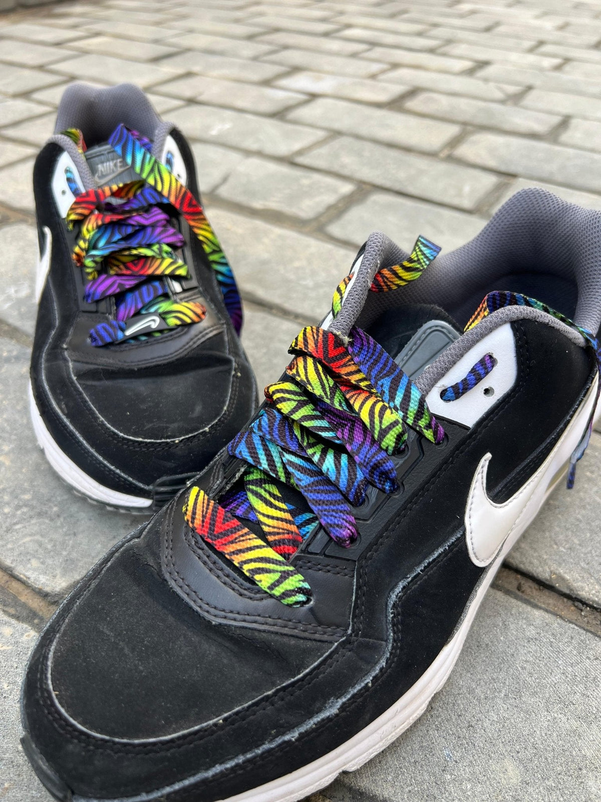 Frequency Zebra Shoe Laces