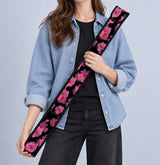 Pink Flowers T-Ruler Cover