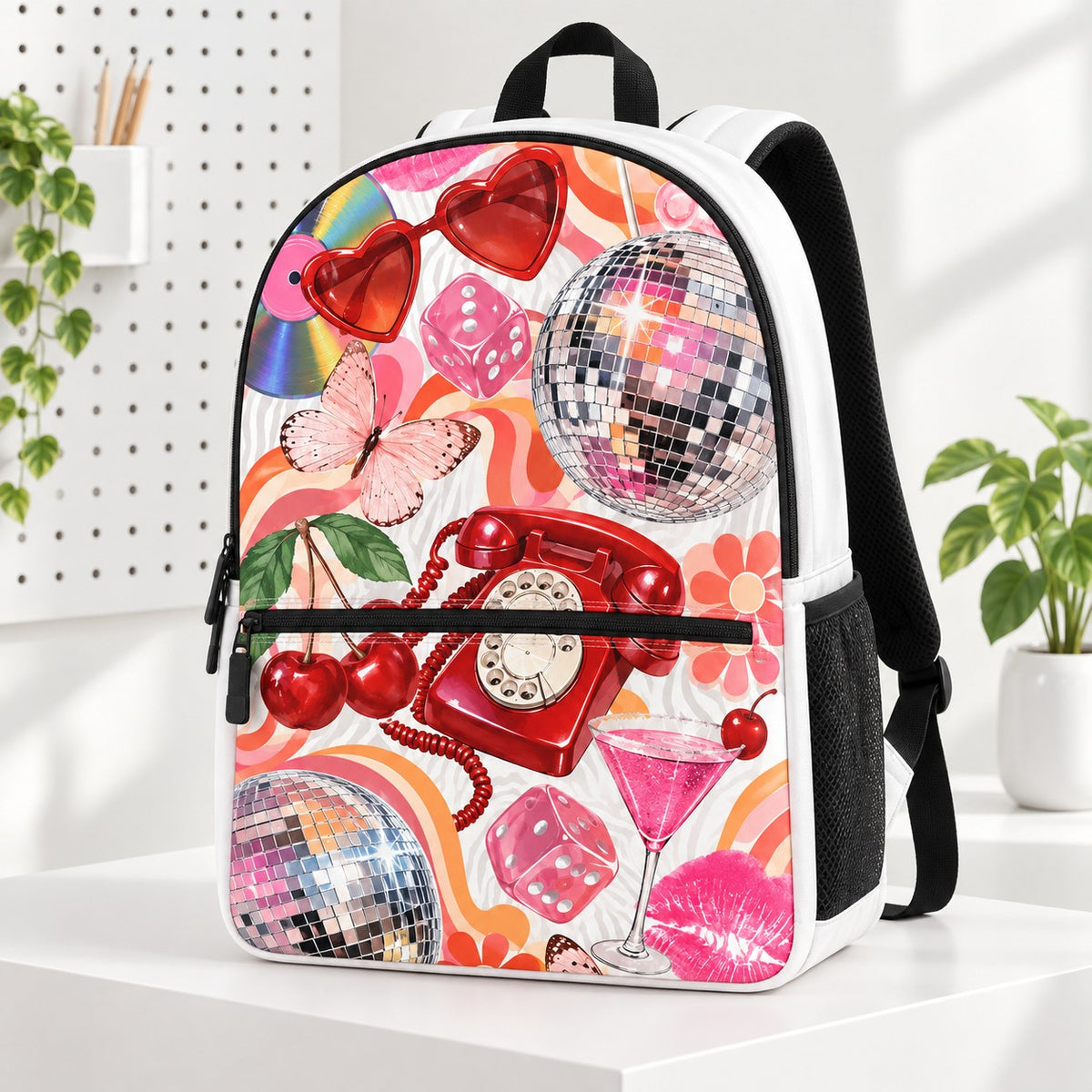 Retro Pop Disco Backpack