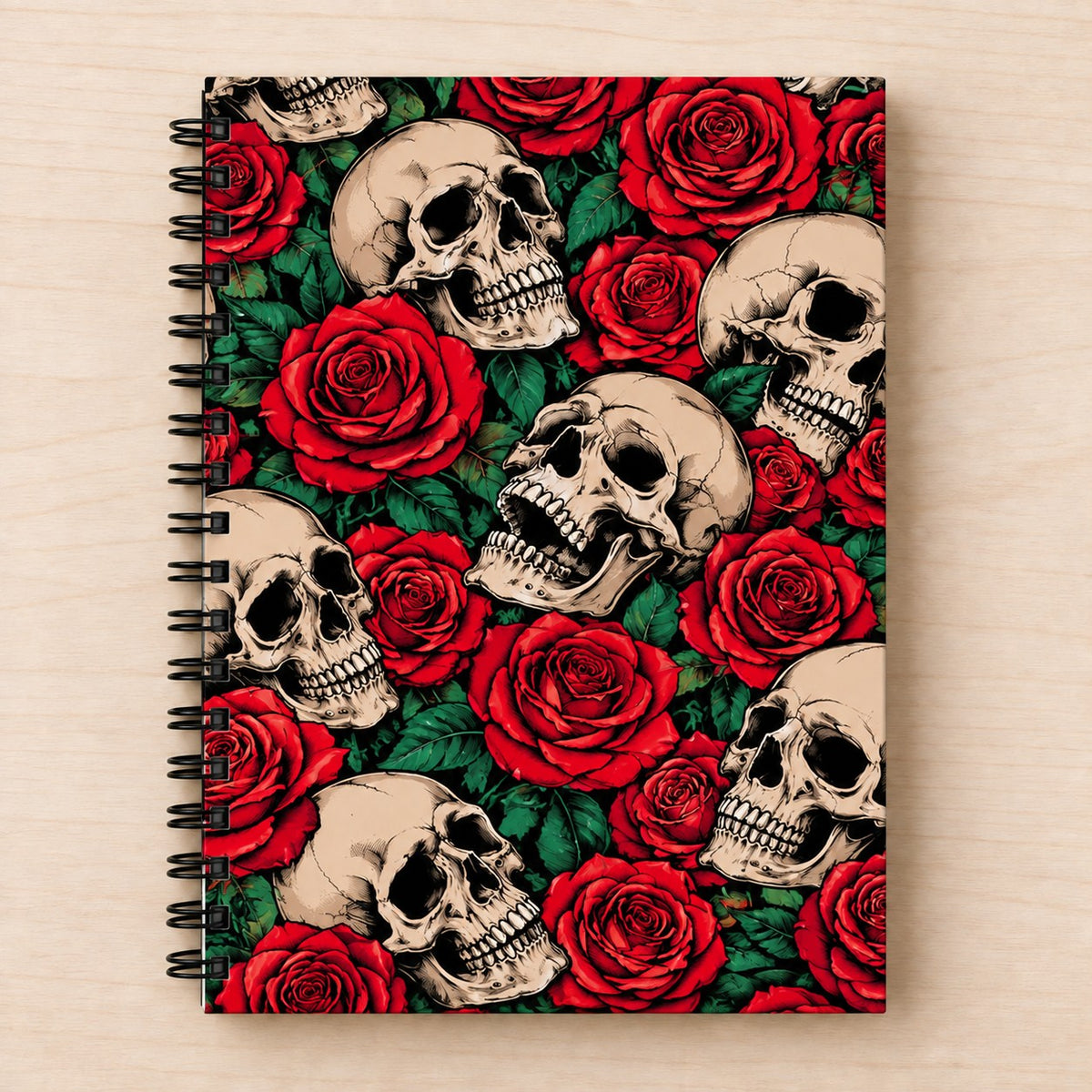 Roses & Bones Notebook