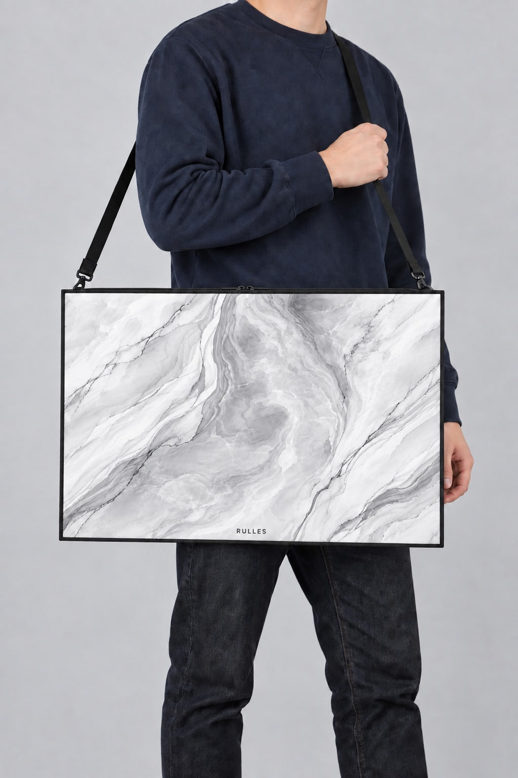 Silver Mist Art Bag