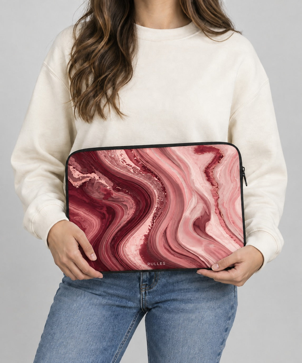 Rosewood Flow Laptop Sleeve