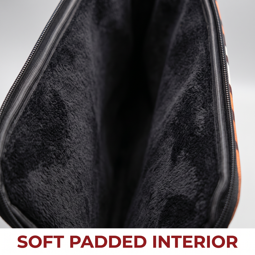 Laptop sleeve soft padded interior