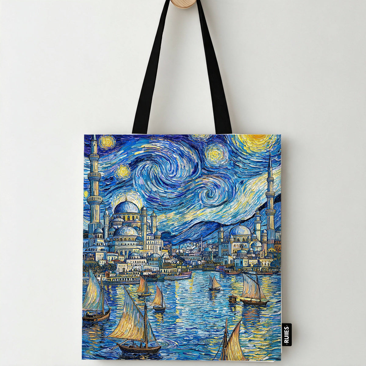 Cairo Starry Night Tote Bag