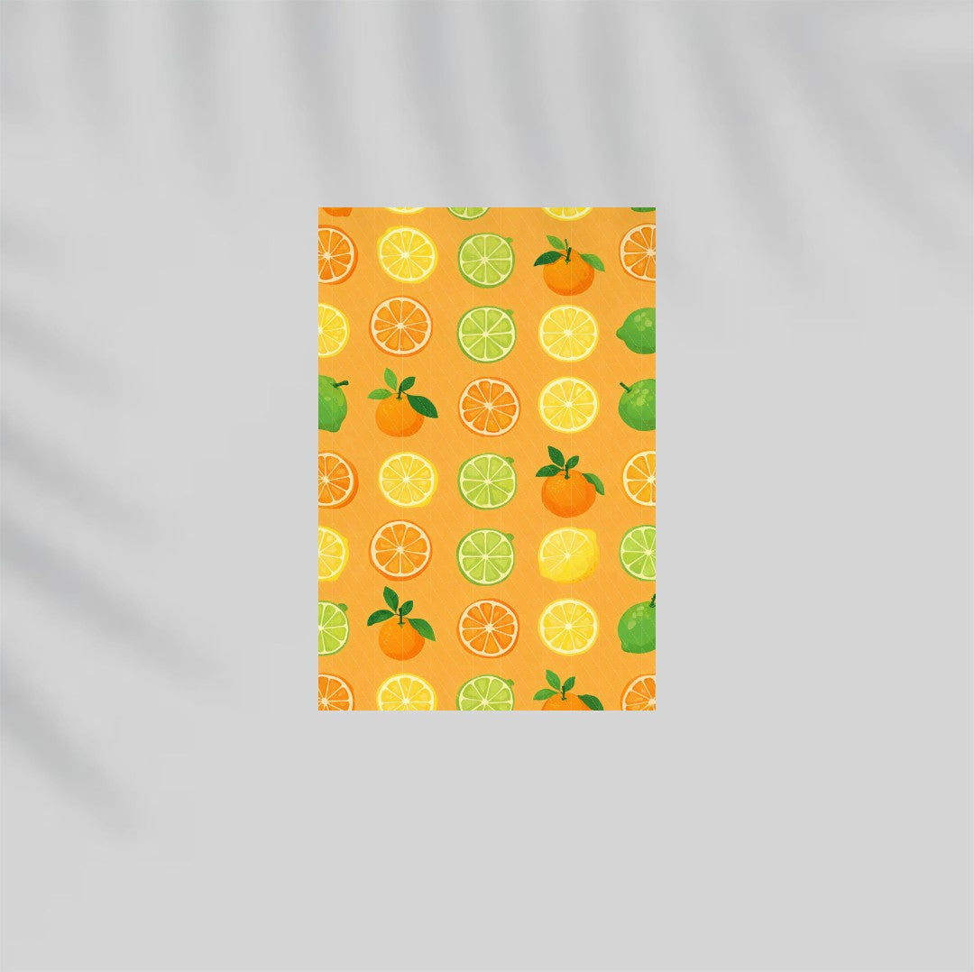 Citrus Club Paper Poster