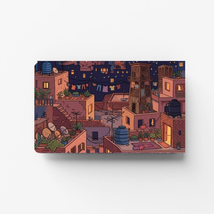 Cairo Rooftops Credit Card Sticker