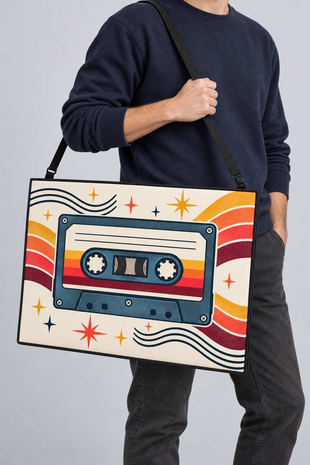 Sunset Rewind Art Bag