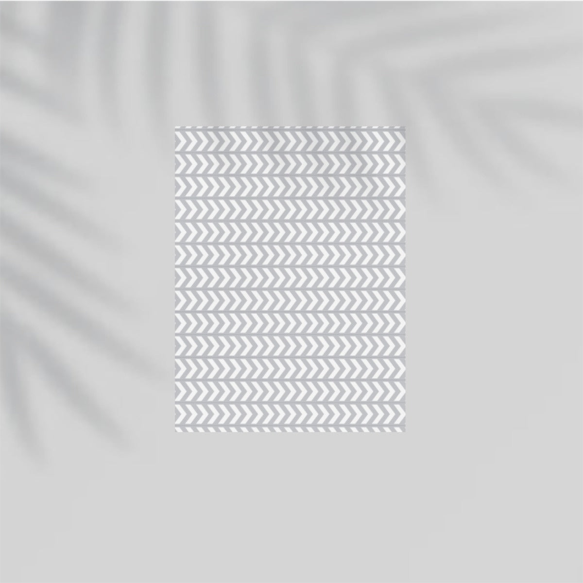Grey-White Arrows Paper Poster