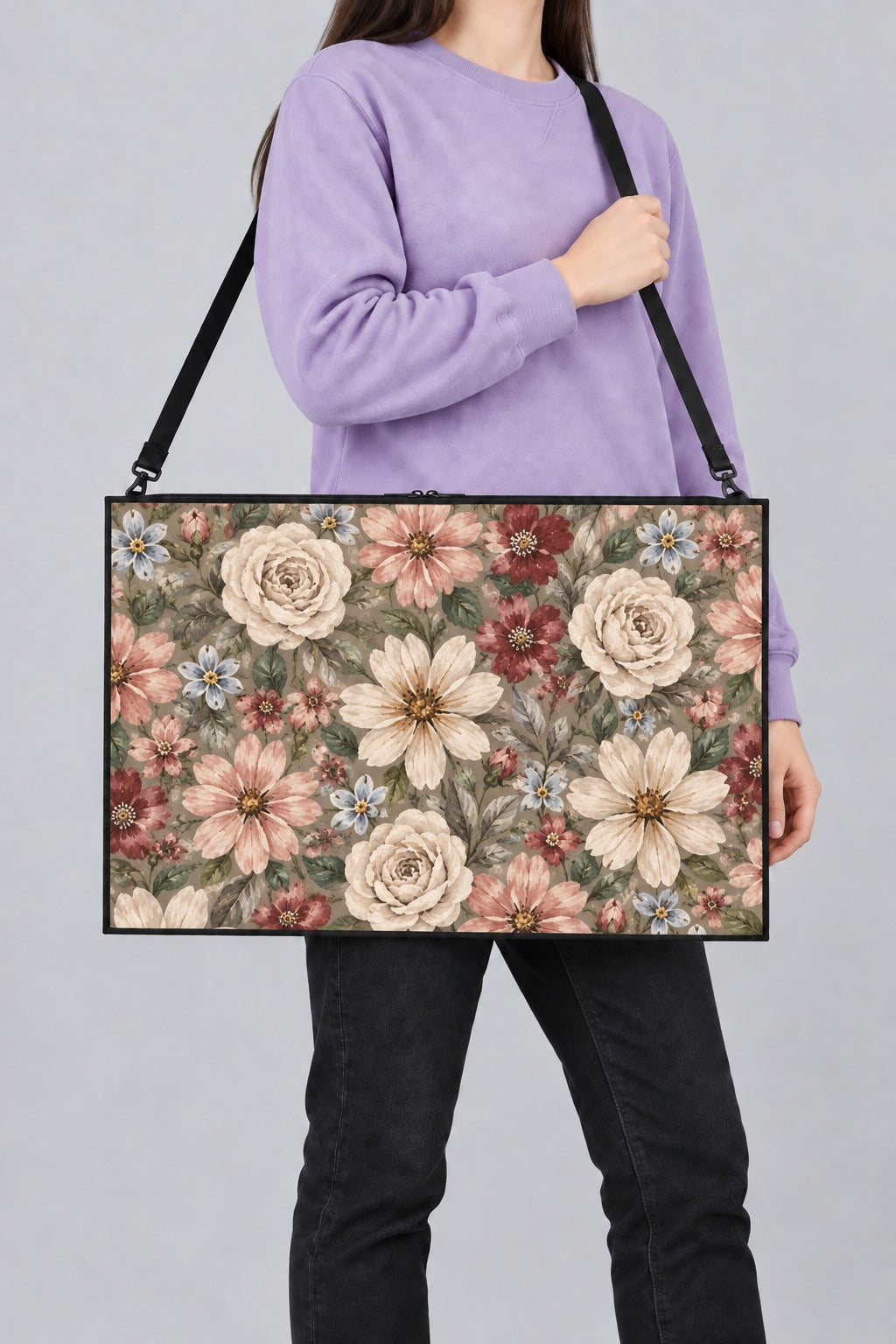 Vintage Garden Art Bag