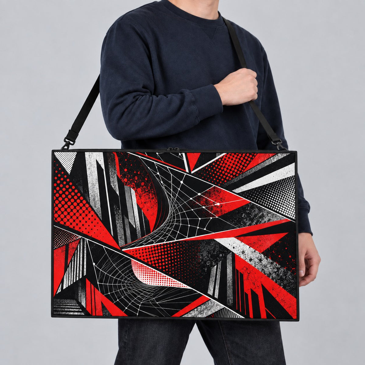 Web Noir Art Bag