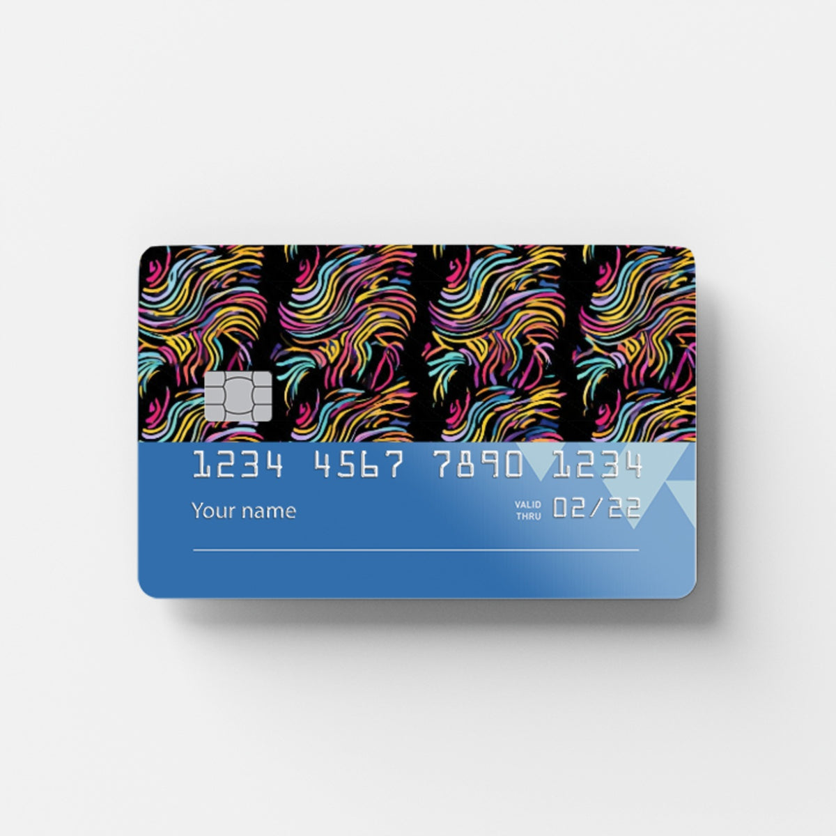 Dark Frequency Credit Card Sticker